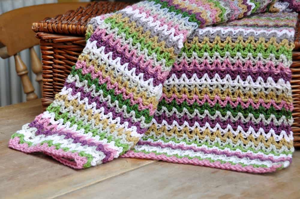 Blanket Crochet Kit, Learn to Crochet A Blanket