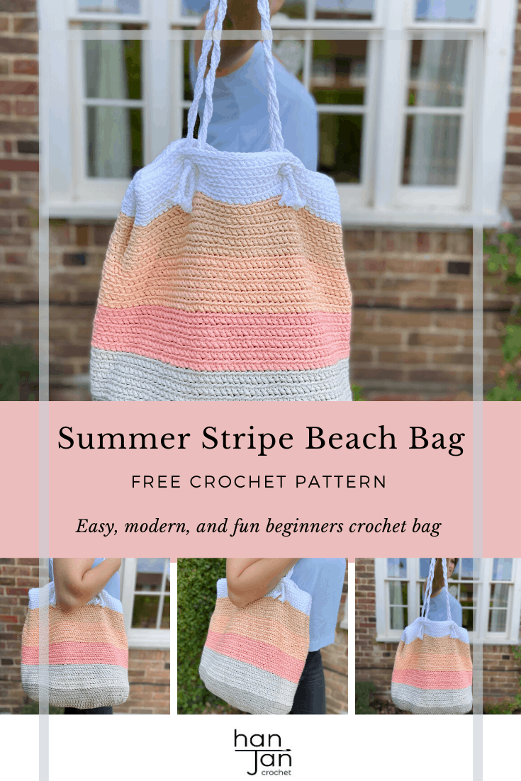 Summer Day Bag Free Crochet Pattern - Winding Road Crochet
