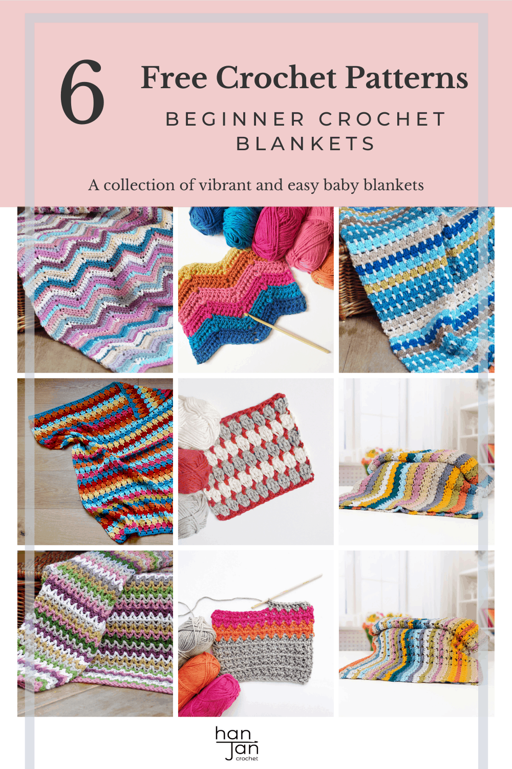 6-easy-crochet-blanket-patterns-for-beginners-hanjan-crochet