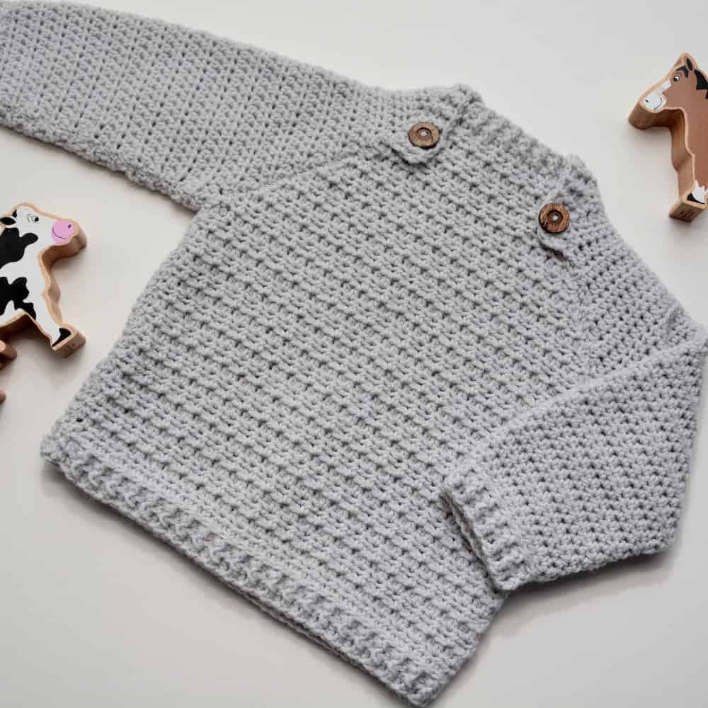 Crochet Baby Sweater Pattern Free Easy