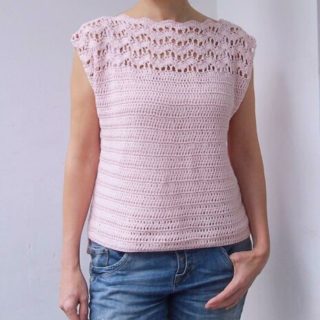 Learn garment making with 12 free crochet summer top patterns - HanJan ...
