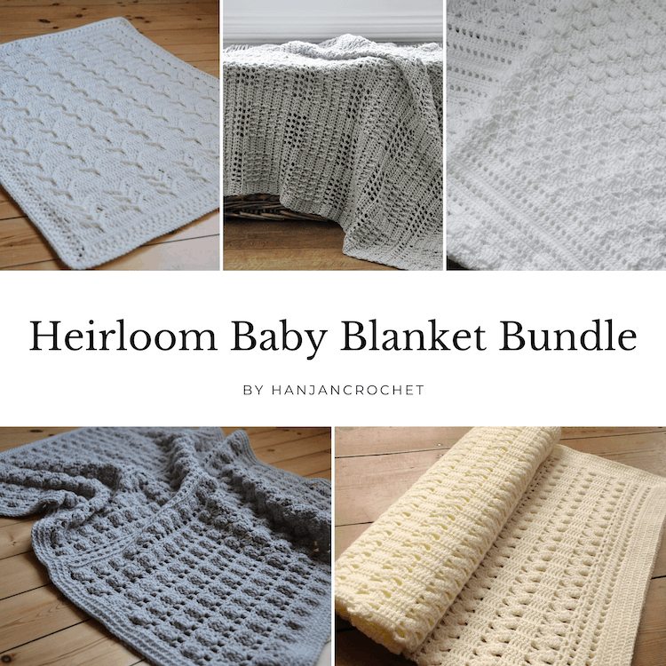 6 Heirloom Crochet Baby Blanket Patterns