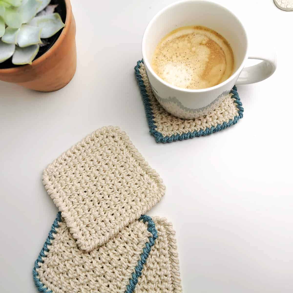 8 Easy Crochet Coaster and Pot Holder Patterns