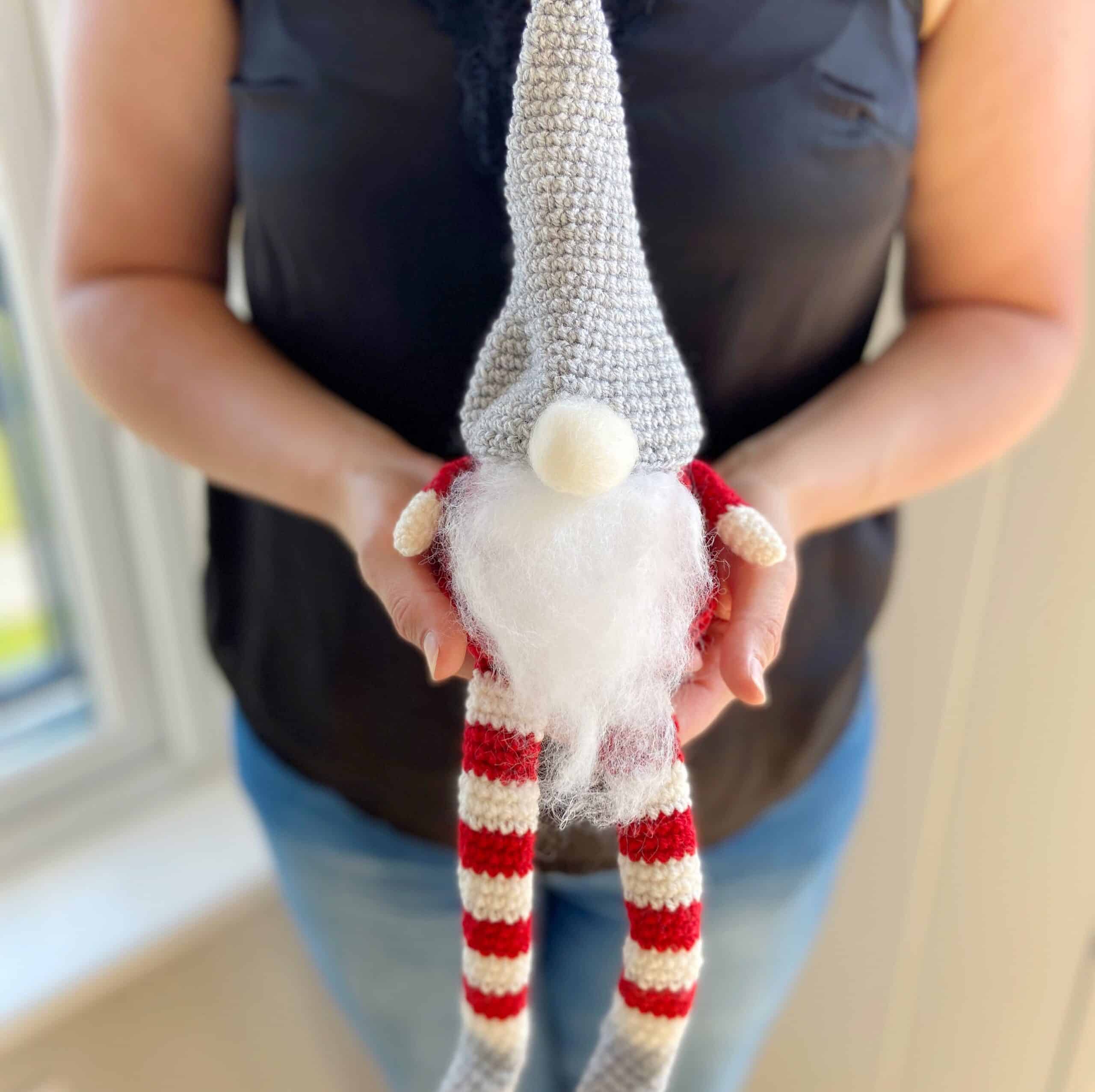 Free Crochet Gnome Pattern (Adorable and Beginner Friendly!)