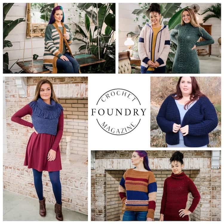 7 Stunning Winter Crochet Garment Patterns – Crochet Foundry Magazine