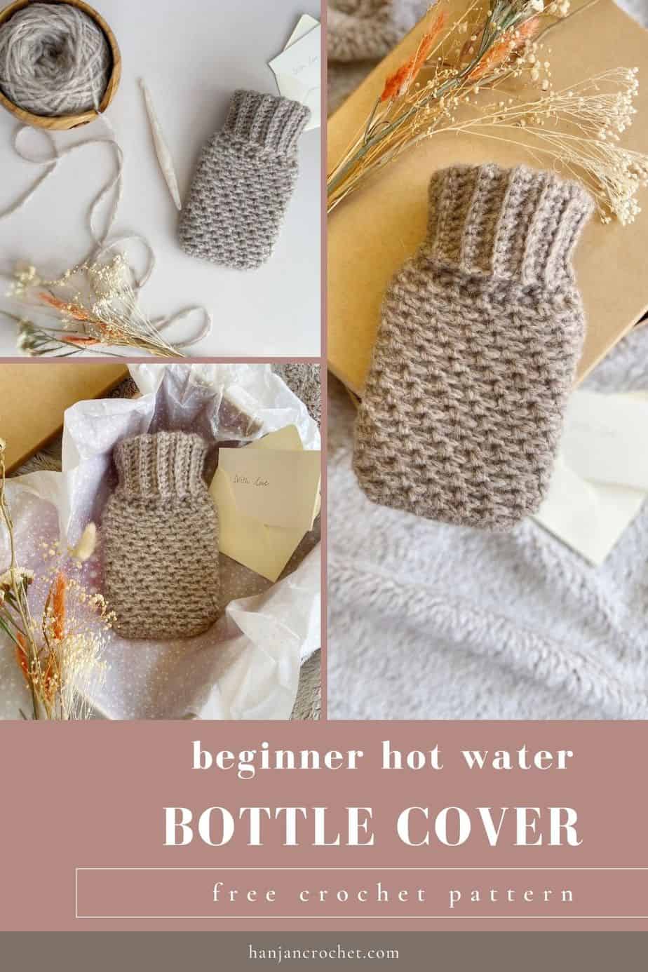 HOT WATER BOTTLE WITH COVER