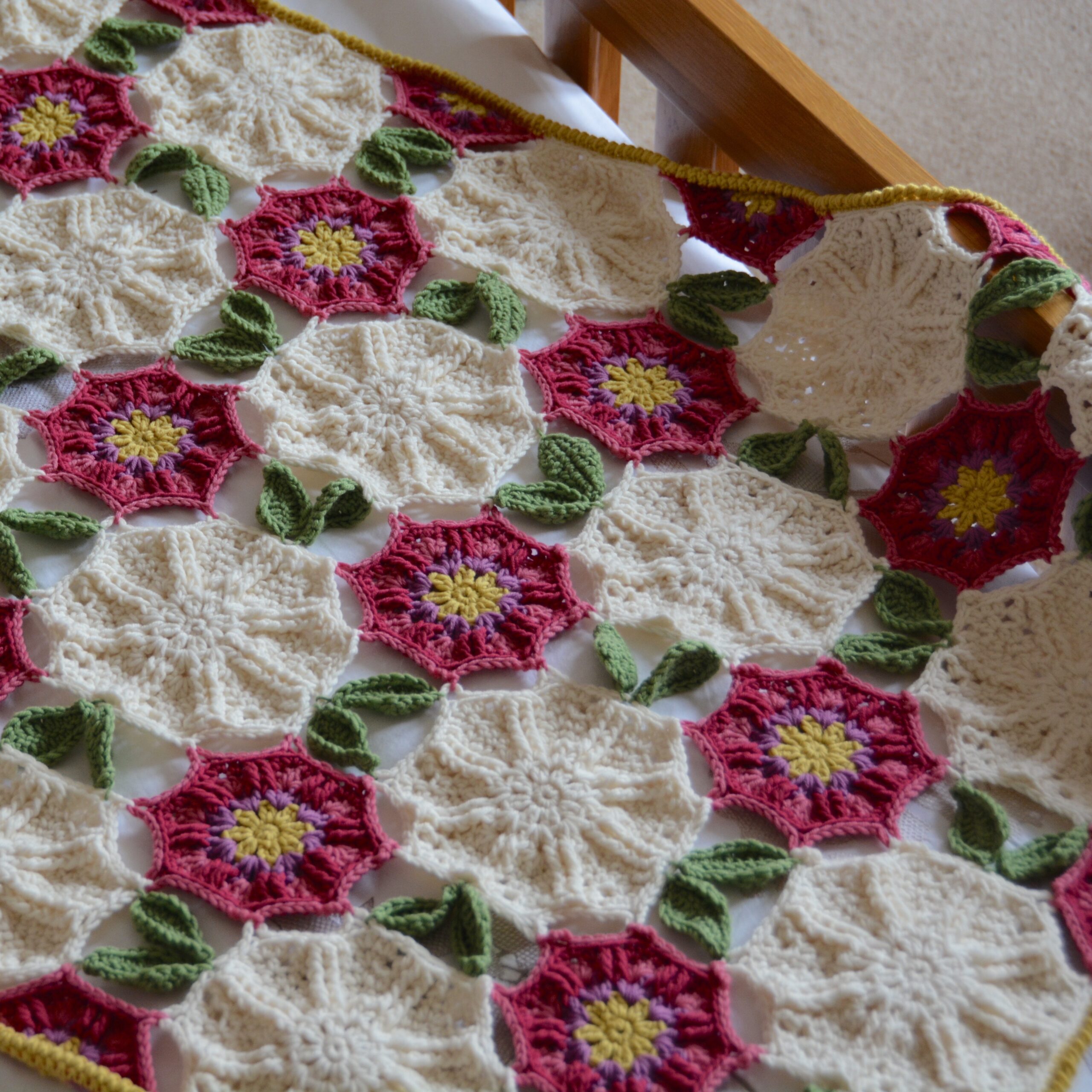 Free Flower Crochet Blanket Pattern – The Flora Quilt