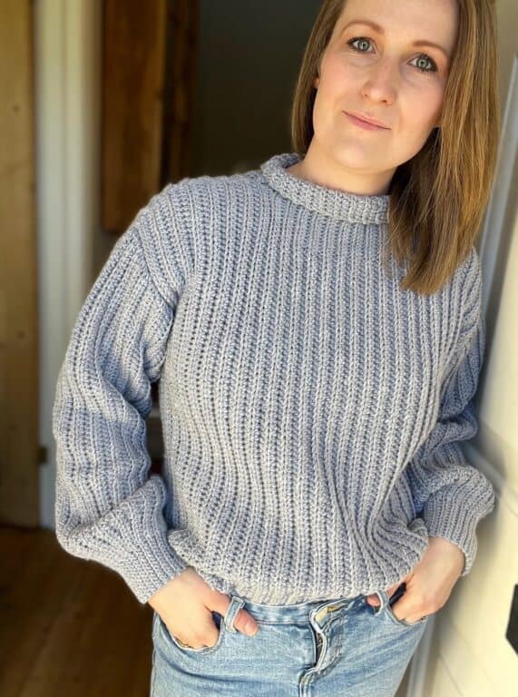 Easy Crochet Sweater Patterns for Beginners | HanJan Crochet