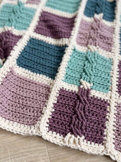 Patchwork Crochet Blanket Pattern - Free | HanJan Crochet