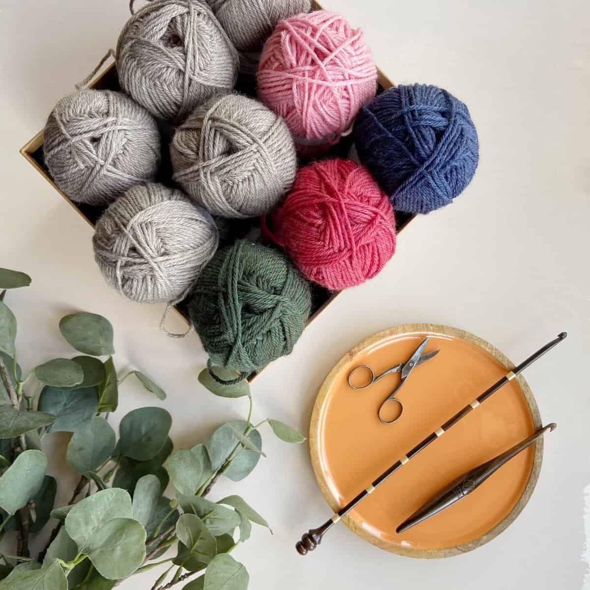Super Thin Matte Blanket Yarn for Crochet, Amigurumi, and Crafting, 50 g  100% Polyester Thin Yarn