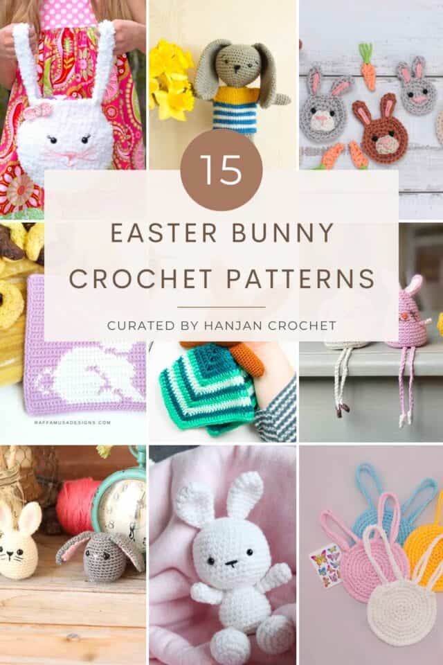 Easter Bunny Crochet Patterns | HanJan Crochet