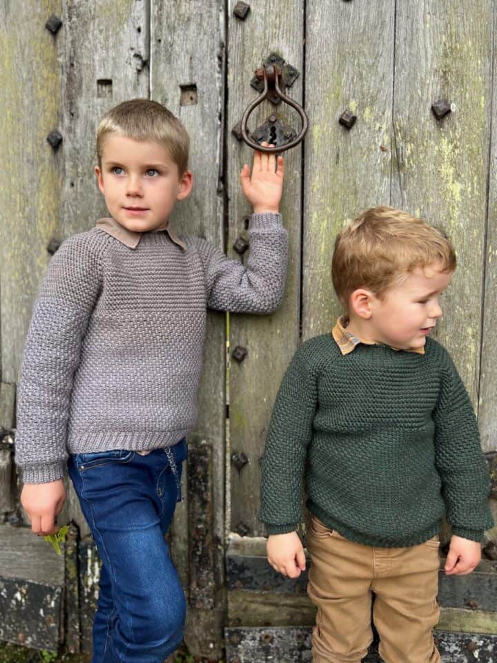 Crochet Sweater Pattern for Boys and Girls | HanJan Crochet