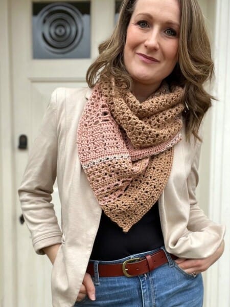 Unique crochet scarf pattern