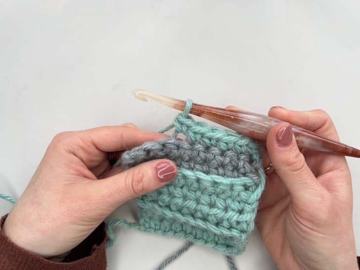Front Loop Only and Back Loop Only Crochet Stitch Tutorial